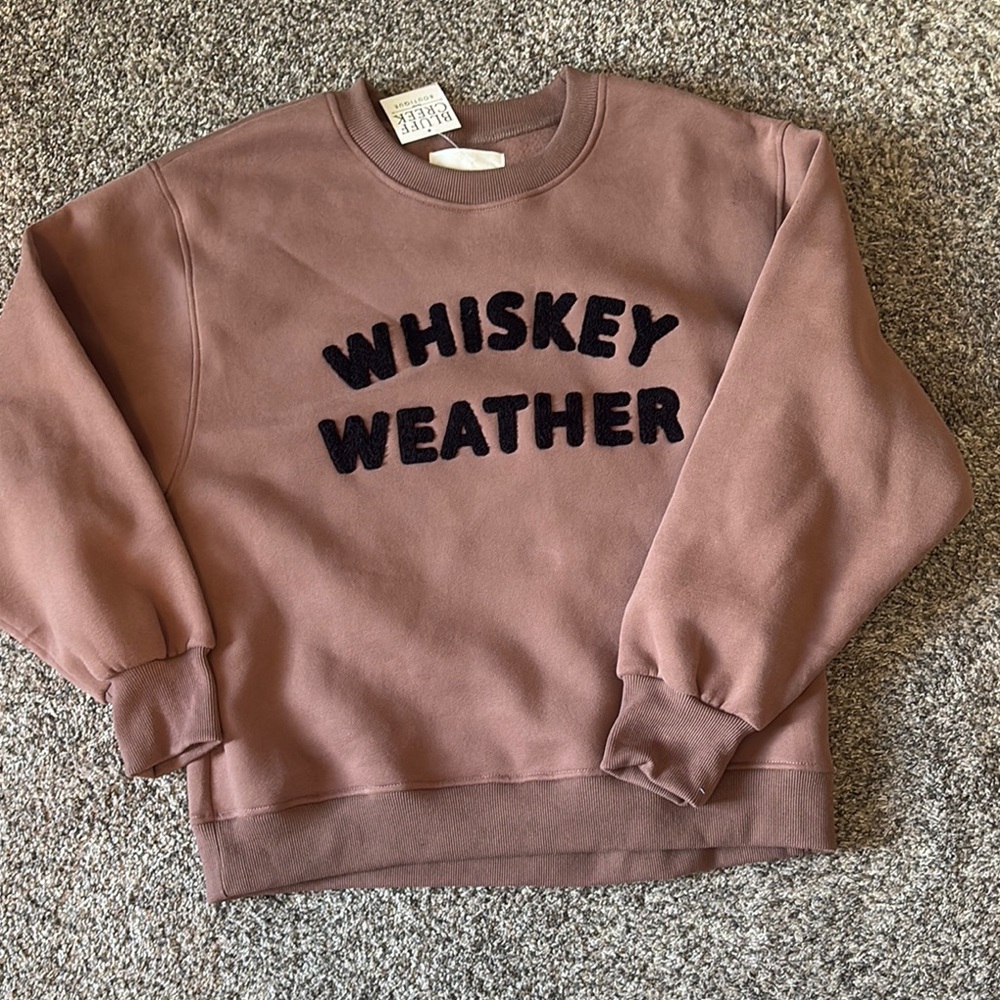 Panache Brown Crew Neck Sweater